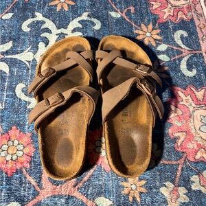 Birkenstock Tan Leather Sandals